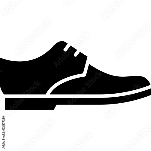 Shoe icon single vector illustration