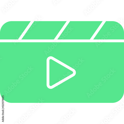 Reel icon single vector illustration