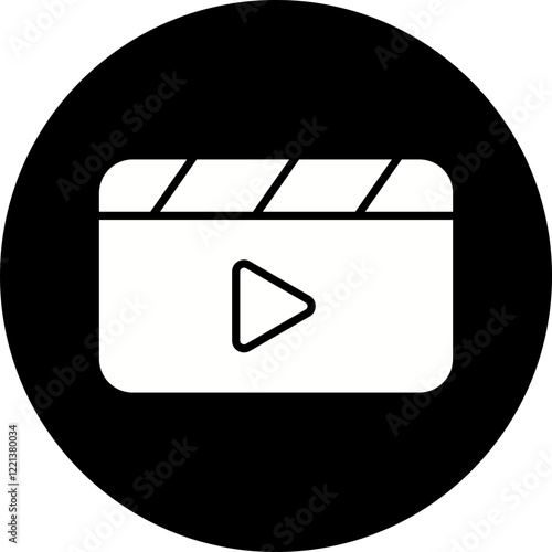 Reel icon single vector illustration
