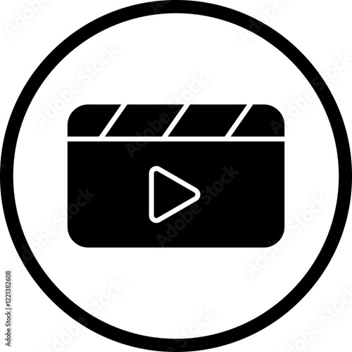 Reel icon single vector illustration