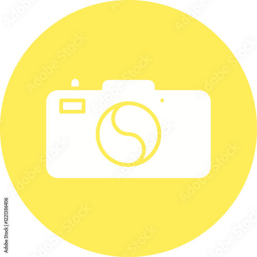 Camera icon single vector illustration