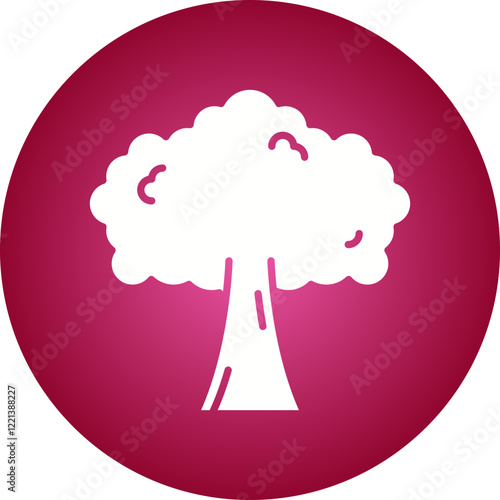 Tree icon single vector illustration