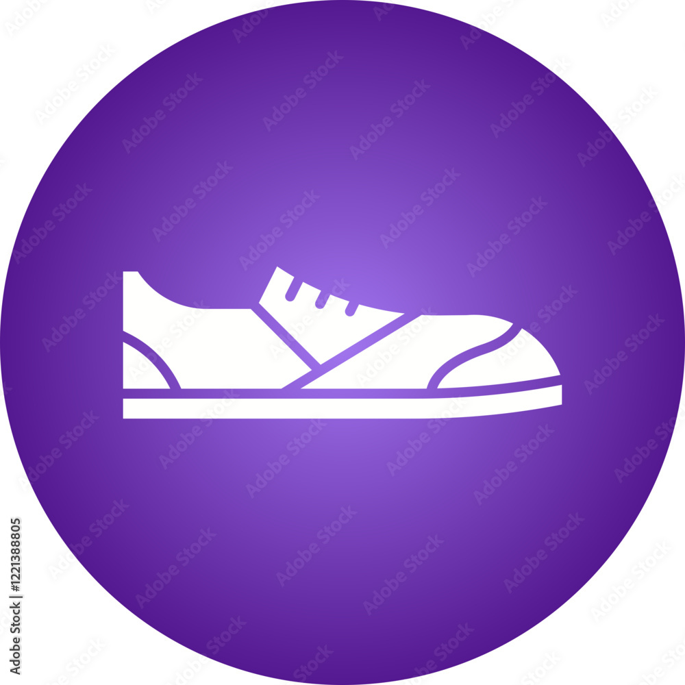 Sneakers icon single vector illustration Sneakers icon single vector illustration