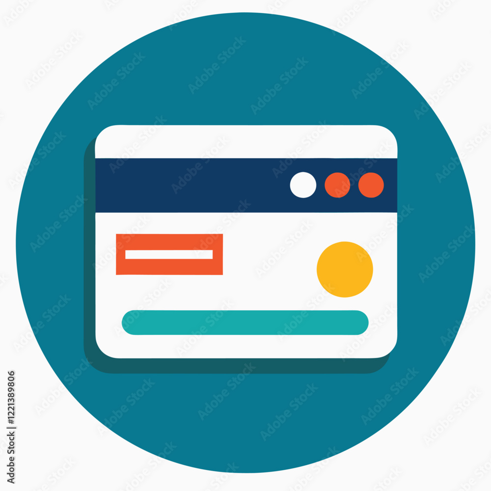Payment Gateway Icon Vector Illustration - Digital Payment Processing Symbol for E-commerce Payment Gateway Icon Vector Illustration - Digital Payment Processing Symbol for E-commerce