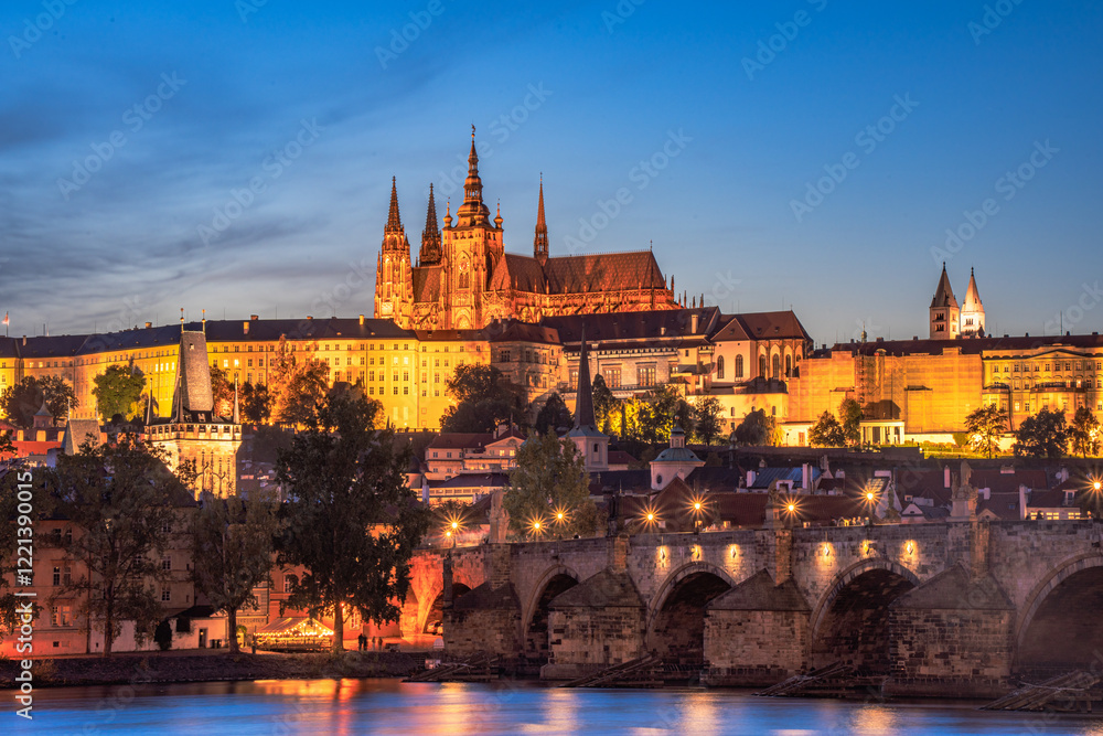 Fototapeta premium charles bridge city