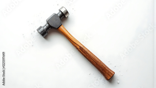 Ball-Peen Hammer on White Surface photo