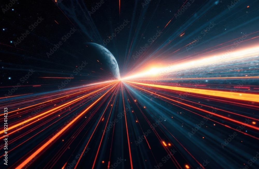 Obraz premium space galaxy in space