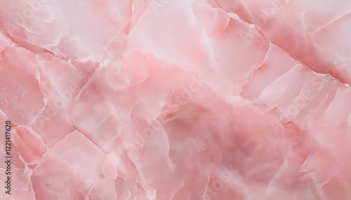 Fototapeta Naklejka Na Ścianę i Meble -  Delicate rose quartz surface background. Quartz stone texture