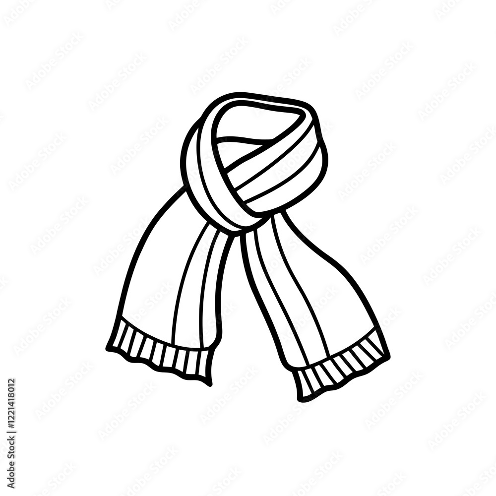 scarf icon isolated on white background
scarf icon isolated on white background