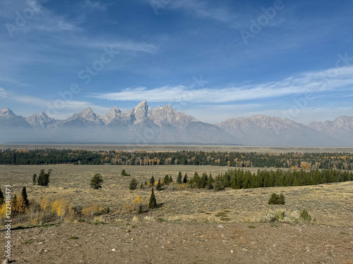 Grand Teton Mountain Range photo