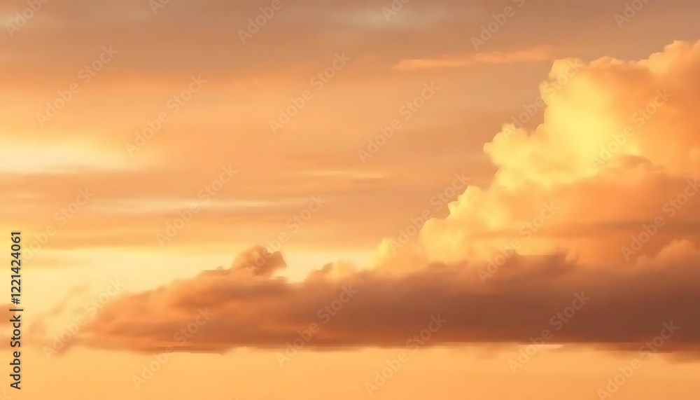 custom made wallpaper toronto digitalGolden Sunset Cloudscape A Peaceful Evening Scene