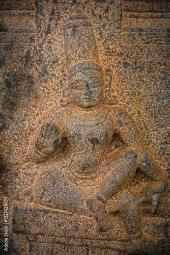 Nithyakalayana Perumal temple in Thiruvidandai, a village in Chennai, Chengalpattu district of the South Indian, Tamil Nadu, is dedicated to Varaha, the boar avatar of the Hindu god Vishnu.	 photo