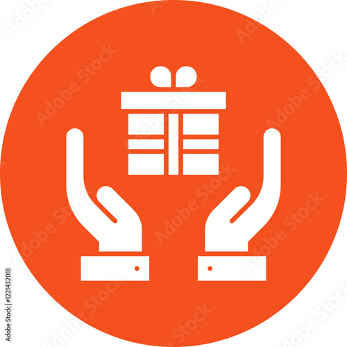 Rewarding Employees icon single vector illustration