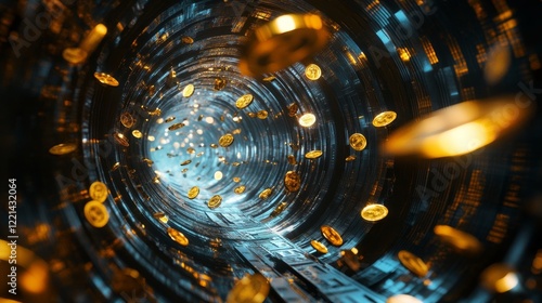 Money Transfer Concept with Mobile Phone and Wallet