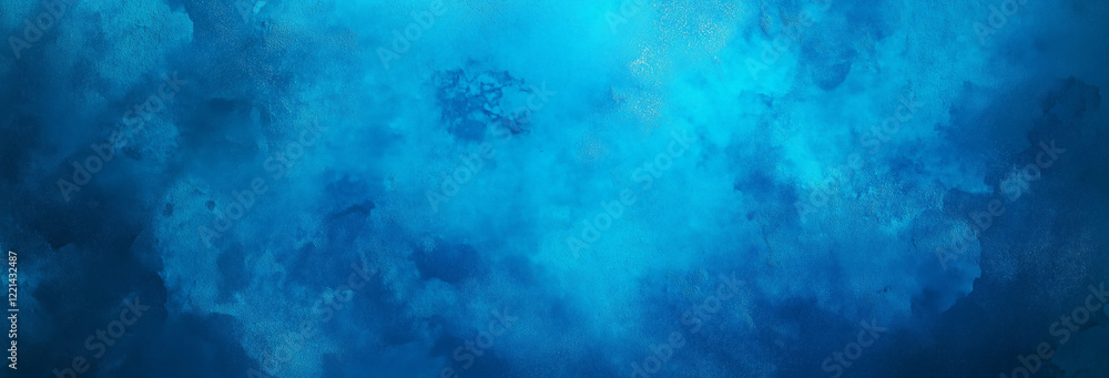 Fototapeta premium Abstract blue background. Christmas background