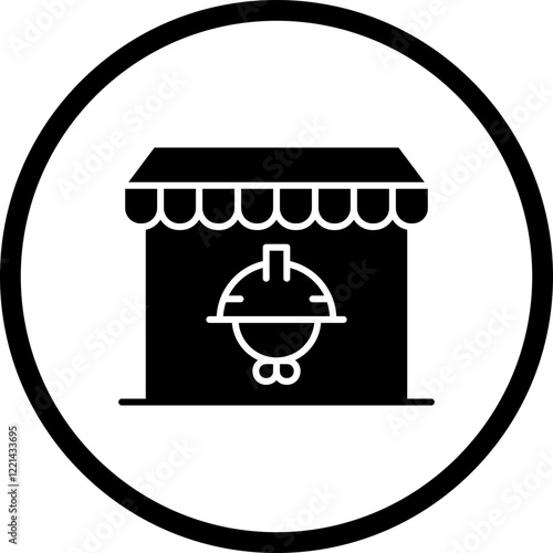 Labor Market icon single vector illustration