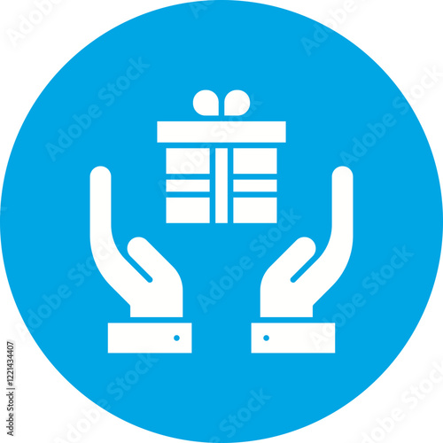 Rewarding Employees icon single vector illustration