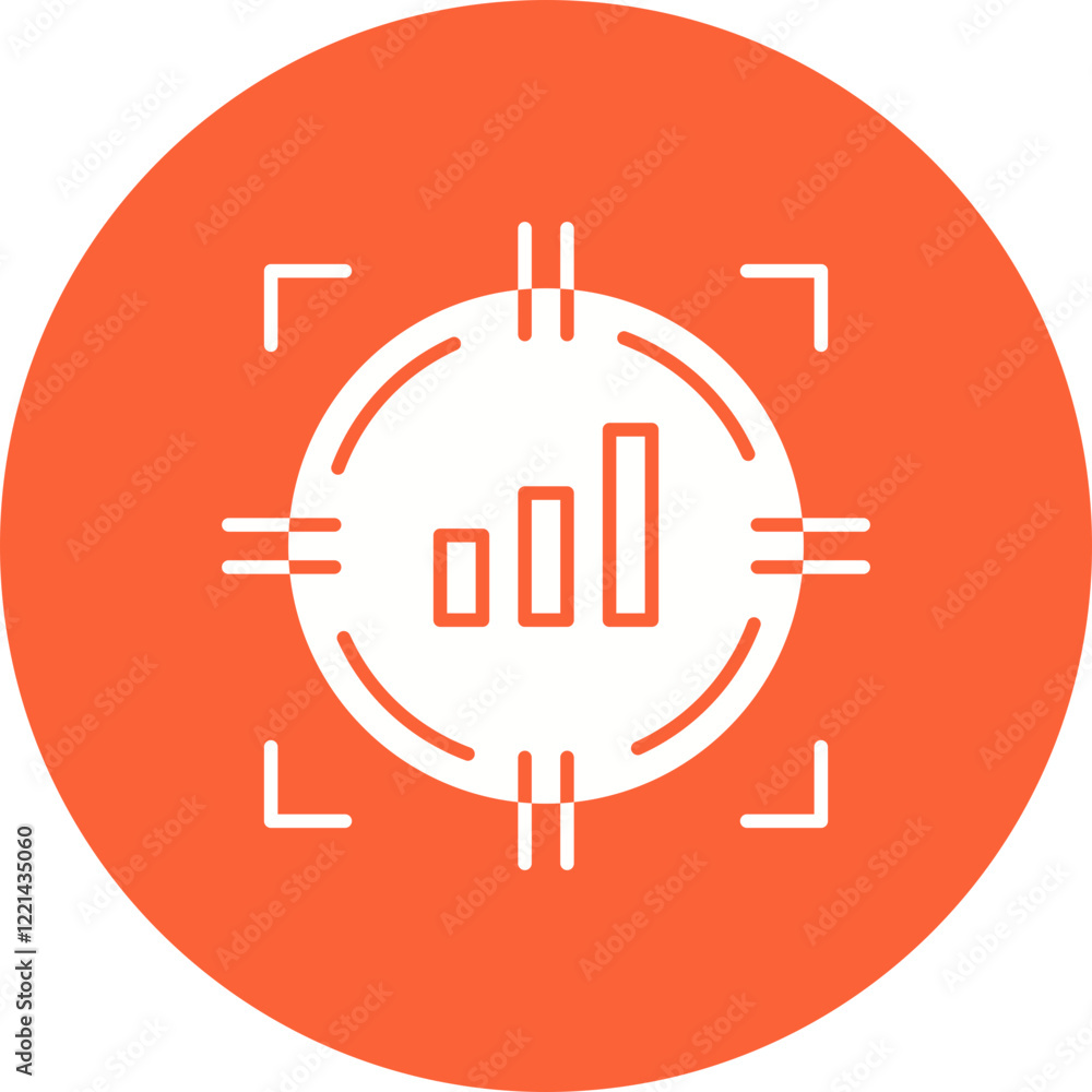 Set Goals icon single vector illustration Set Goals icon single vector illustration
