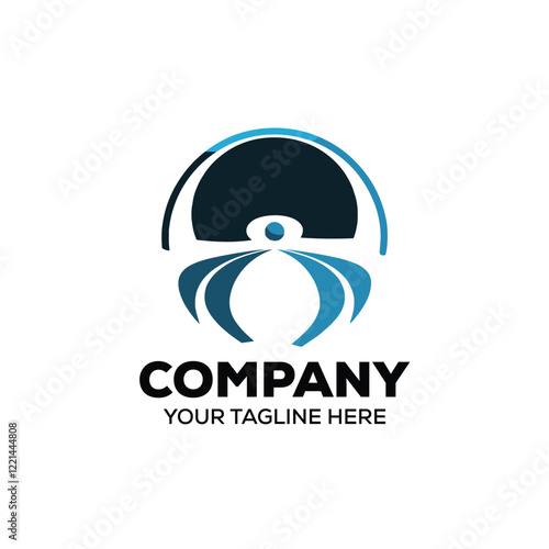 black  blue bird logo vector for business entrepreneur.