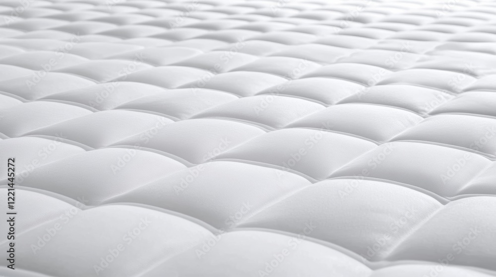 Fototapeta premium Seamlessly Quilted Mattress Surface Designed for Premium Comfort and Cloud-Like Sleep Experience 8