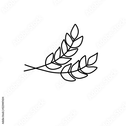 illustration set of various breads