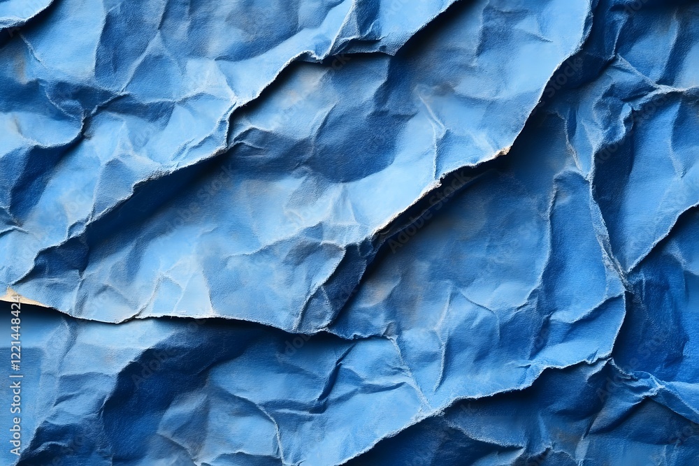 custom made wallpaper toronto digitalTextured Blue Crumpled Paper Background for Creative Design Projects