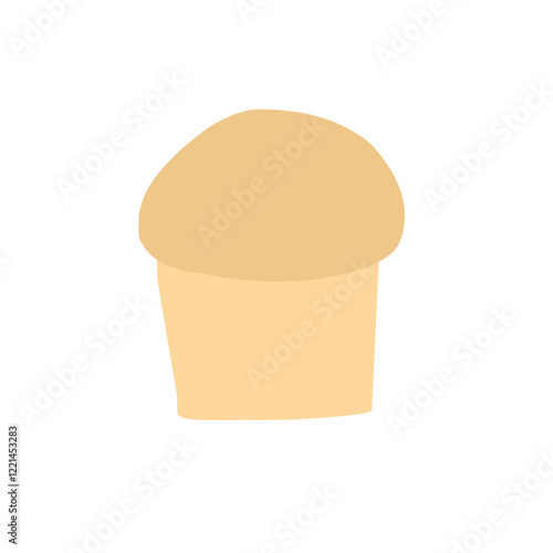 Various bakery set vector