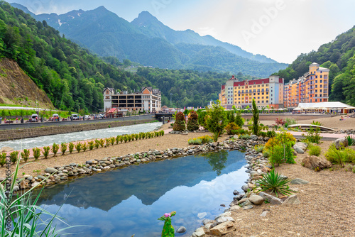Fototapeta Naklejka Na Ścianę i Meble -   The resort 