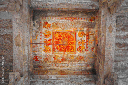 Nithyakalayana Perumal temple in Thiruvidandai, a village in Chennai, Chengalpattu district of the South Indian, Tamil Nadu, is dedicated to Varaha, the boar avatar of the Hindu god Vishnu.	 photo