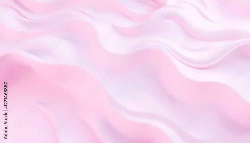 Abstract Pink and White Draped Fabric Texture Abstract Pink and White Draped Fabric Texture