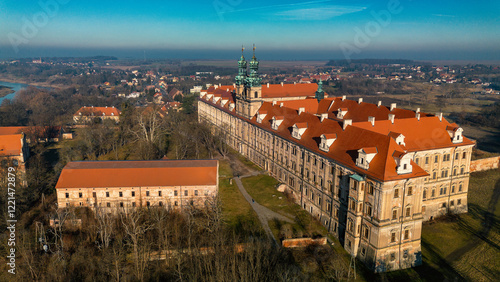 Cistercian Abbey in Lubiąż, Lower Silesia, Poland