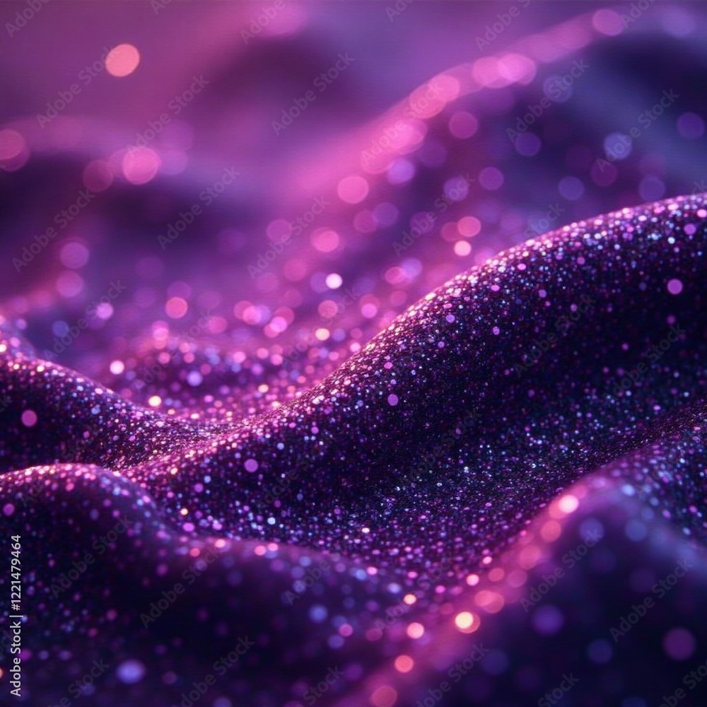 Glittery fluid texture with shimmering effects and defocused purple-black color, emulsion, shine, dust Glittery fluid texture with shimmering effects and defocused purple-black color, emulsion, shine, dust