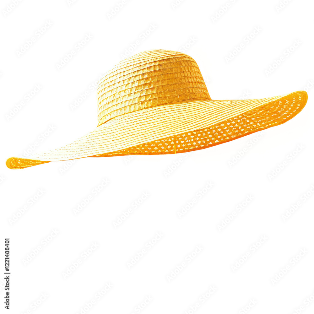 Sun Hat isolated on transparent background Sun Hat isolated on transparent background