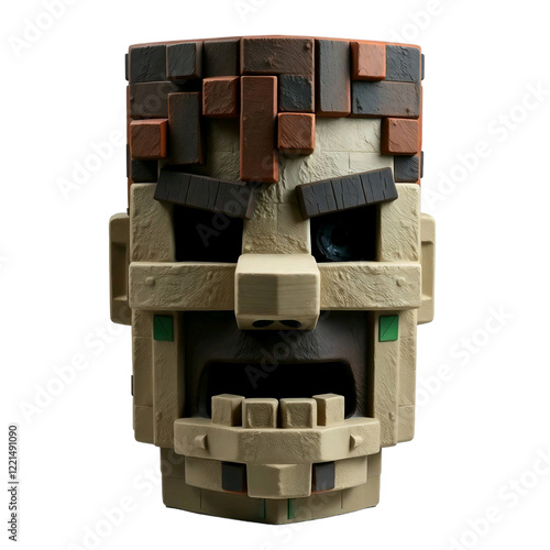 Wallpaper Mural Mask 3d render  Torontodigital.ca