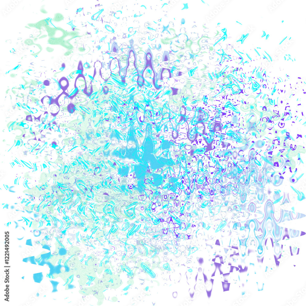 An abstract transparent psychedelic wavy liquid splatter design element overlay. An abstract transparent psychedelic wavy liquid splatter design element overlay.