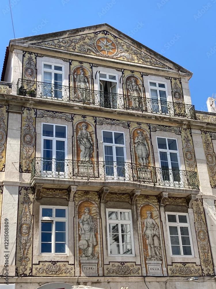 Fototapeta premium tile facade
