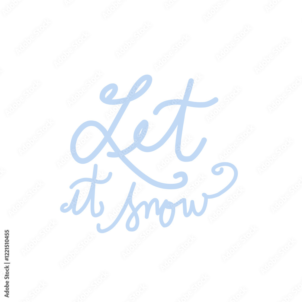 Winter Cute Quote Calligraphy Winter Cute Quote Calligraphy