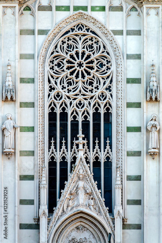 Rose Window of the Chiesa del Sacro Cuore del Suffragio photo