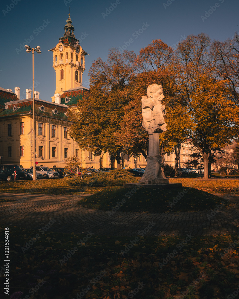 Town hall of the city of Szeged, Hungary