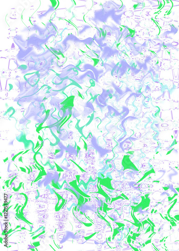 Wallpaper Mural An abstract transparent psychedelic wavy liquid splatter design element overlay. Torontodigital.ca