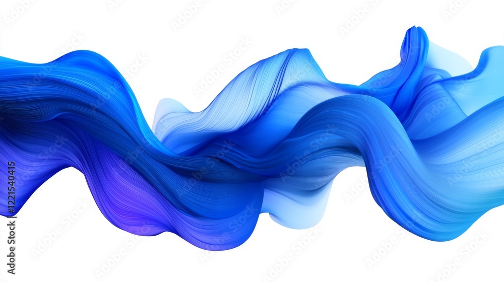 A stunning blue wave of flowing energy. Soft gradients blend together to create a mesmerizing visual effect. Perfect for backgrounds or digital art projects. Generative AI A stunning blue wave of flowing energy. Soft gradients blend together to create a mesmerizing visual effect. Perfect for backgrounds or digital art projects. Generative AI