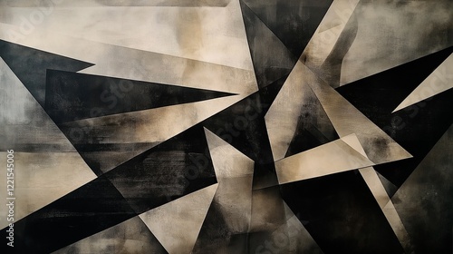Wallpaper Mural abstract geometric background Torontodigital.ca