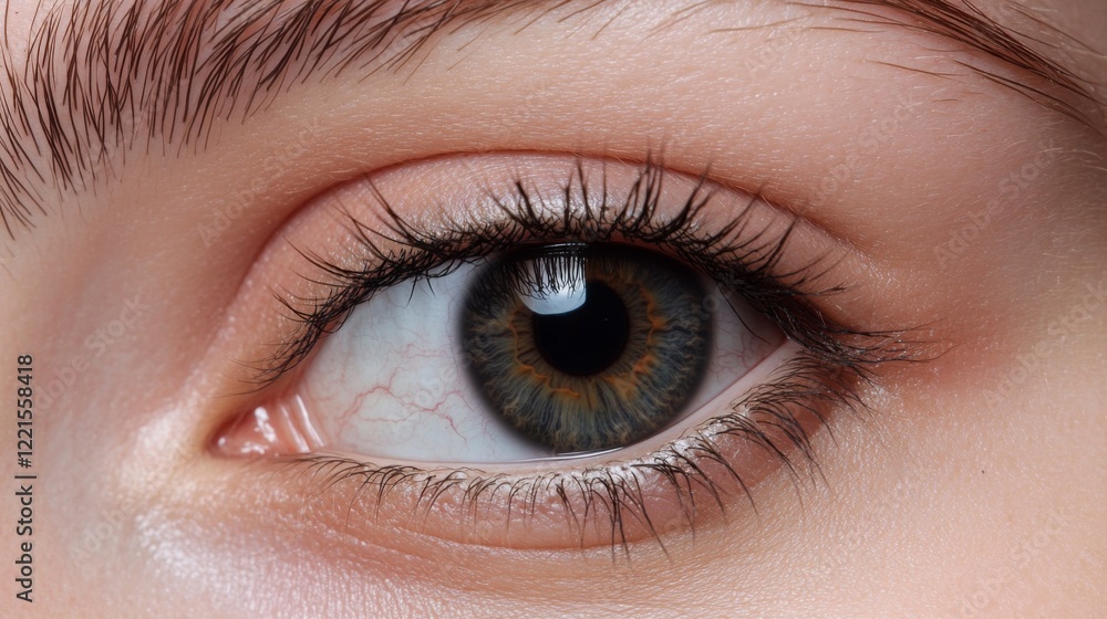 Close-up of a captivating eye, showcasing intricate details and natural beauty. Close-up of a captivating eye, showcasing intricate details and natural beauty.