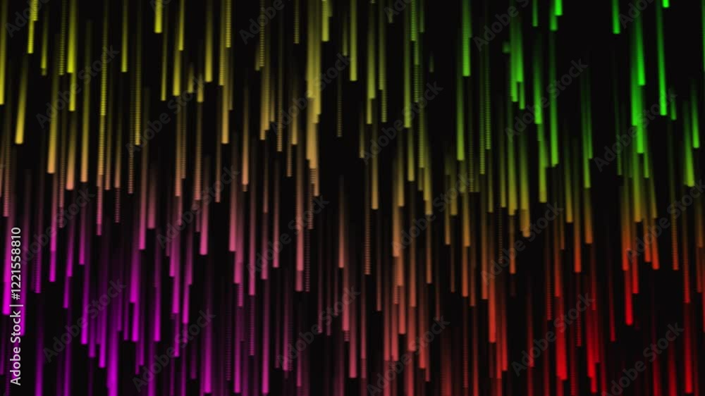 Elegant White Cascading Line Light Streak and Dust Looping Background Elegant White Cascading Line Light Streak and Dust Looping Background