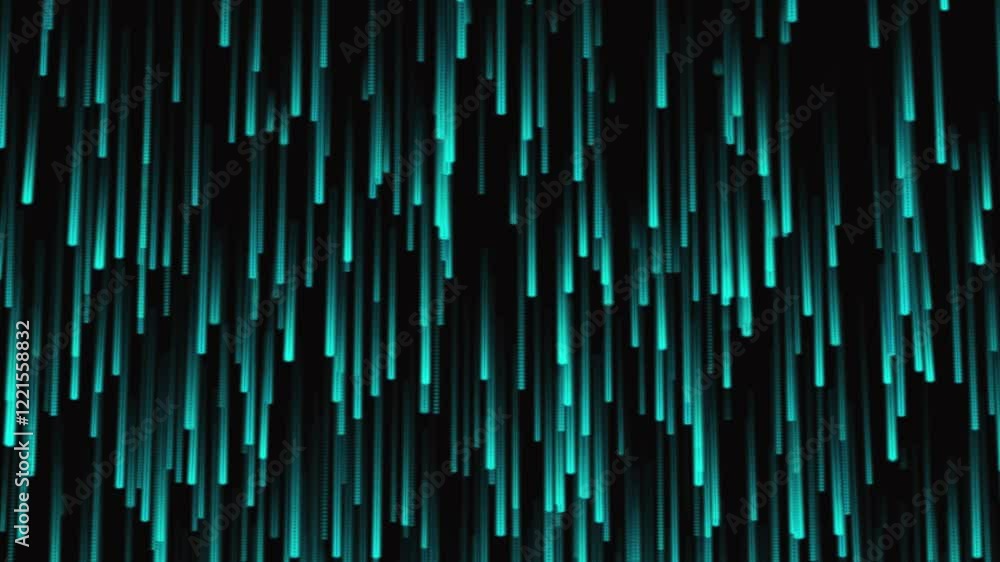 Elegant White Cascading Line Light Streak and Dust Looping Background Elegant White Cascading Line Light Streak and Dust Looping Background
