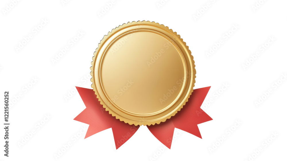 Gold medal on transparent background Gold medal on transparent background