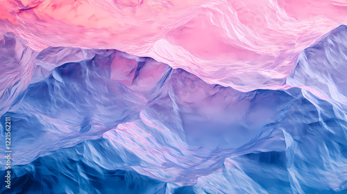 Wallpaper Mural Ice that can be used as a light source, solid color background, ultra hd. Icebound Plains. Illustration Torontodigital.ca