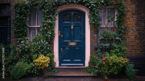 Enchanted Entrance: A Charming London Doorway