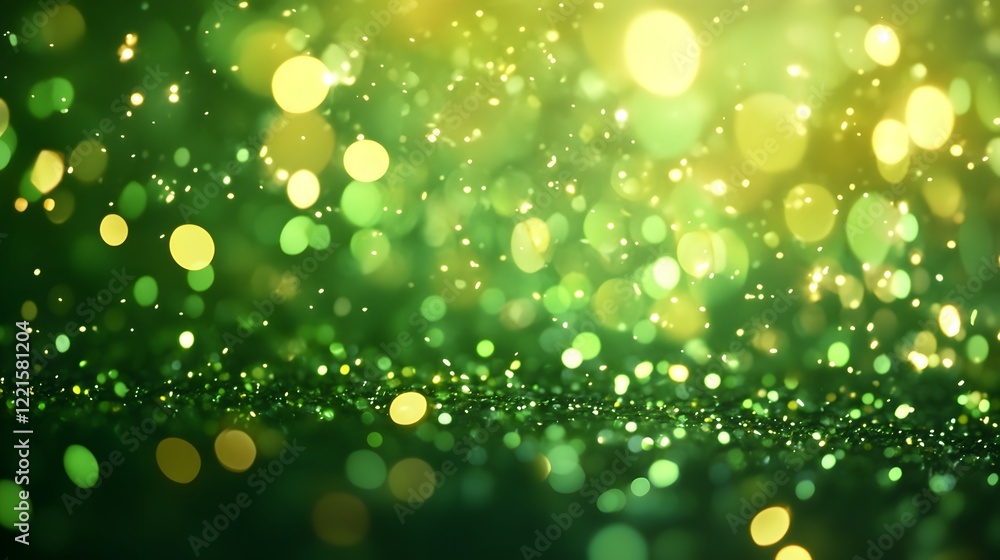 Day fresh eve year`s St. next glowing future Patrick's sparkler green year party confetti new background bokeh lights Day fresh eve year`s St. next glowing future Patrick's sparkler green year party confetti new background bokeh lights