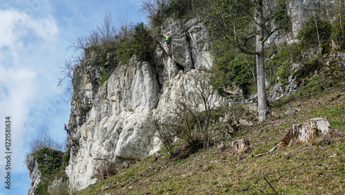 Burgruine auf dem Schlossberg in Oberaudorf photo